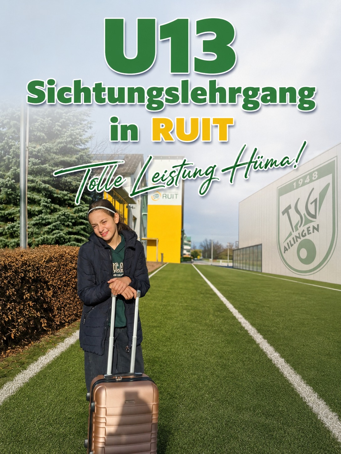 Erneute Einladung zum U13-Sichtungslehrgang in Ruit